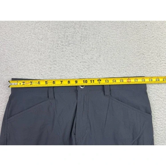 Orvis Pants Mens 36x32 Gray Nylon Stretch Water Repellent Outdoor Hiking Tech - Picture 10 of 14